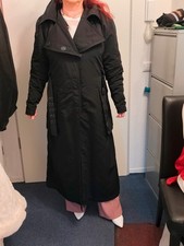 Herbst- Winter Mantel, Schwarz