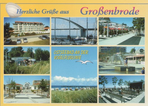 Ansichtskarte großenbrode - ansichtskarte,