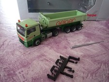 Herpa  918350 MAN  TGS L Rundmulden   Sattelzug Kipper  Geiger     1:87  in OVP