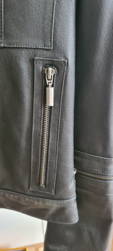 Damen biker lederjacke schwarz - biker,