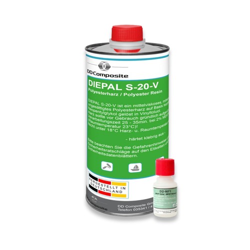 1kg polyesterharz diepal - 1kg,