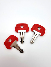 3x SCHLÜSSEL JUNGHEINRICH 702 ROT ELEKTRO STAPLER ZÜNDSCHLÜSSEL 702 MIC KOMATSU