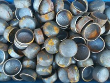 2,75" 2.3/4zoll 70mm Schweißdeckel, Klöpperboden, Rohr-Endkappe DIN  R St 37-2