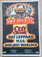 PR-Mappe Monster of Rock 1986