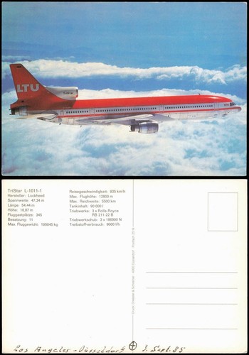 Ansichtskarte flugzeug - ,