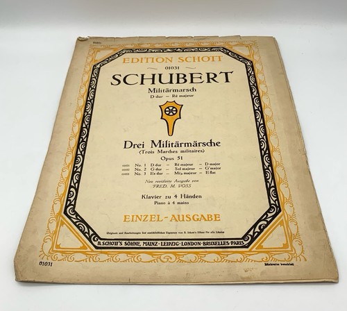 Edition schott schubert - edition, 3