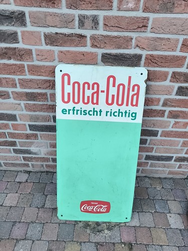Coca cola retro werbetafel - coca,