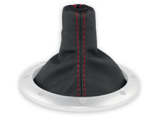 SCHALTMANSCHETTE FÜR AUDI TT MK1 8N 1998-2006 SCHALTSACK LEDER NAHT ROT