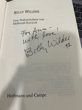 Billy Wilder Eine Hahaufnahme