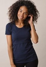 boob - Classic T-Shirt für Schwangere und Stillende, in Midnight blue, Gr. 40
