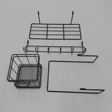 DBREAKS Hänge Körbe Bücherregal Stifthalter Haken Gestell 5er Set