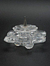 SWAROVSKI KRISTALL 101 KERZENHALTER SCHNEEFLOCKE (1976 - 1990) - 010090 - ohne OVP