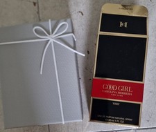 3x Paket mit leerer Flasche Carolina Herrera kleine Parfümproben für Männer