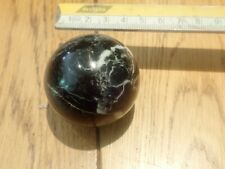 Marmor Kugel poliert Edelstein Naturstein ca. 45 - 50 mm  NEU