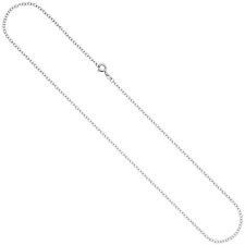 Ankerkette 585 Weißgold Gold Halskette Gliederkette glänzend 50 cm 2 mm Herren