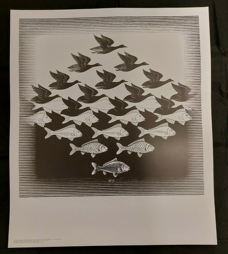 Escher luft und wasser - escher,