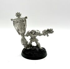 Ultramarines Standartenträger, aus Metall, Skulz Promotion 2000, Warhammer 40k