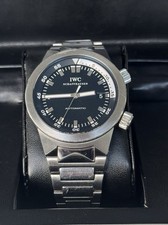 IWC AQUATIMER AUTOMATIK UHR 42mm, Ref. 3548  In Stahl, Box und Papiere
