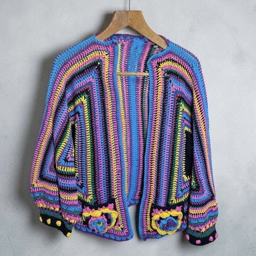Granny square häkeln jacke - square,