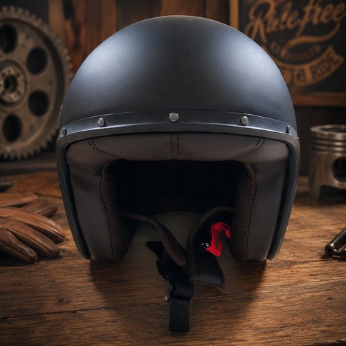 Motorradhelm jet fiberglas - motorradhelm,