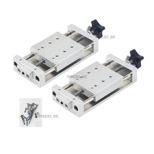   Cross Mini Manual Sliding Table   Rail for Control CNC Processing #T10