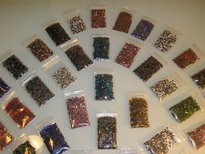 Hotfix Strasssteine Glas AA-Grade SS6 SS10 SS16 SS20 SS30 2mm-6mm Farbwahl 