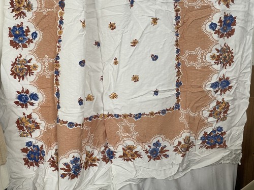 50er vintage tischdecke - 50er,