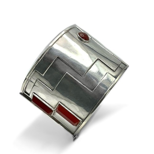 Art deco silber - deco, karneol