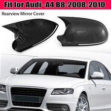 Paar Spiegelkappen Gehäuse Für Audi A3 A4 B8 A5 A6 A8 RS6 S8 Carbonfaser-Stil