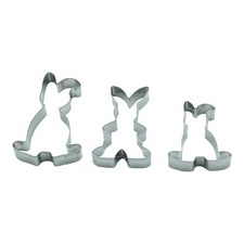 Keksausstecher Ostern 3 Hasen