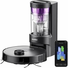 EUREKA E10s DE Saug- & Wischroboter + beutelloser Multi-Zyklon-Absaugstation