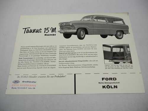 Ford taunus kombi - m, g13