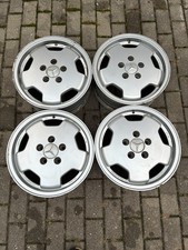 4 Fondmetal Alufelgen 6,5x15 ET43 W 124 201 202 Oldtimer KBA 42180 AMG 4500/D3-A