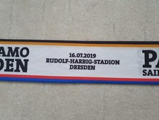SGD Dynamo Dresden Paris St. Germain PSG SCHAL RAR  16.07.2019 k. wimpel trikot