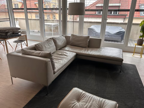Italia charles leder sofa - charles, leder-sofa