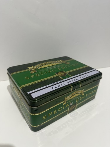 Golden virginia tabakdose leer - golden,