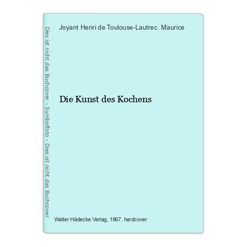 Die kunst des kochens - die, de