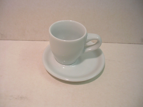 Espresso tasse mit - tasse, unterteller