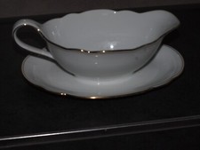 Seltmann Weiden NORA Sauciere einteilig A 2679 Sauciere Porzellan Nora weiß