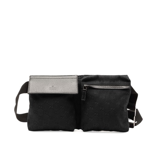 Gucci canvas double - gg, pocket