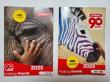 schleich katalog, 2 x 2025. Nur 8,98£.  L@@K. Andere vorhanden.