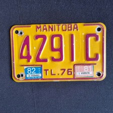 Nummernschild Motorrad