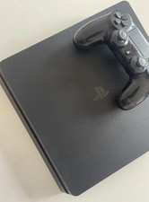 Sony PlayStation 4 Slim 500GB Schwarz Mit Controller Alles Top Zustand