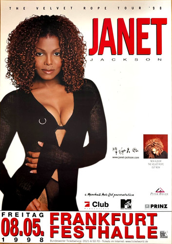 Janet jackson 1998 - janet, frankfurt