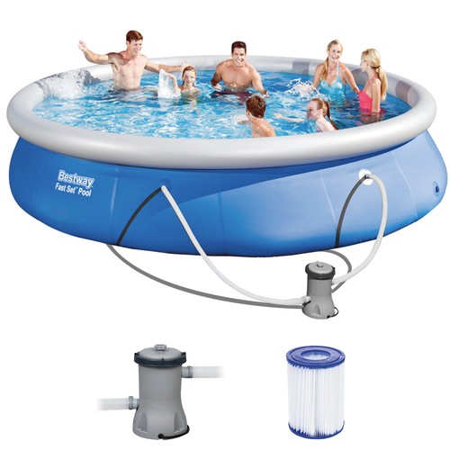 457x84cm rund pool - pool, mit