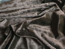 BRETZ Stoff Wert 220€ / 1,24 M 662055 Braunschimmer Bezugsstoff für Sofa Kissen