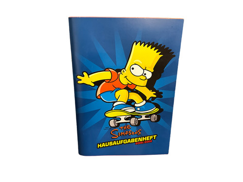 Simpsons hausaufgabenheft - simpsons,