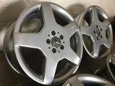4 orig. AMG Felgen 8,5 + 9,0 x 18 Mercedes W215 W220 R129 W204 W207 W209 W140