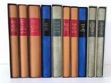 Die Andere Bibliothek - 10 handgebundene Lederausgaben mit den Nummern 1-999