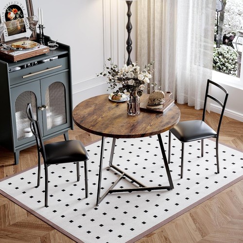 Runder holztisch mit - runder,